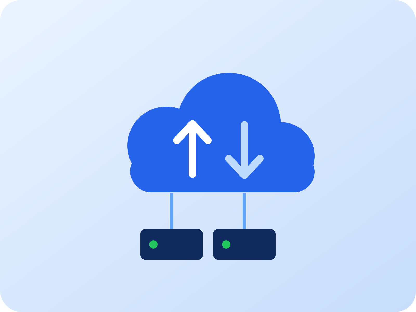 Backing up business data safely